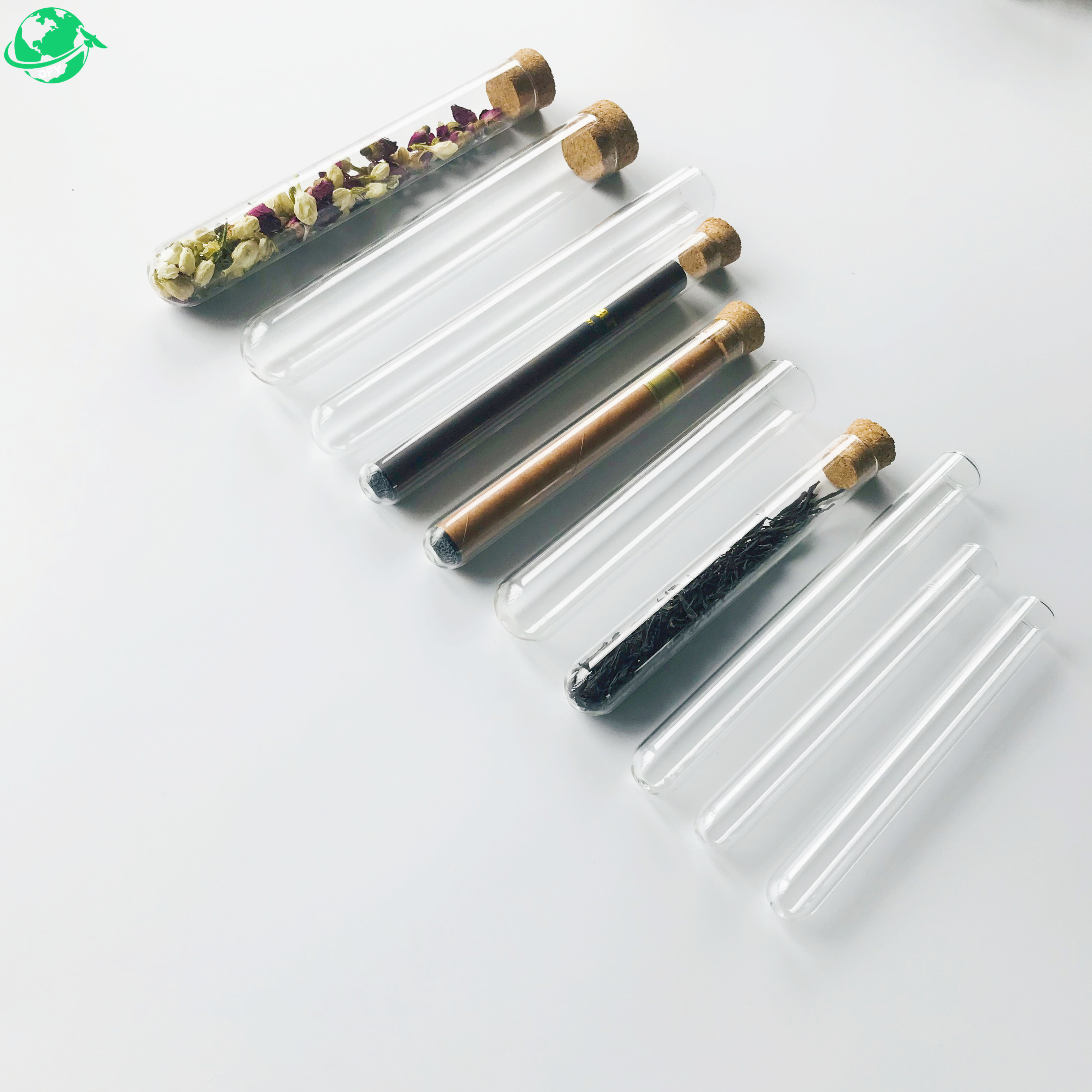 Glass Preroll Packaging Tube