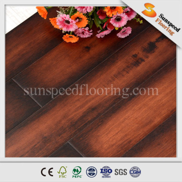 Cherry 3 strips double click AC3 best wood laminate flooring
