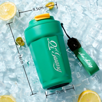 2024 New Vacuum Insulated Stainless Steel Coffee Mug with Flask Feature