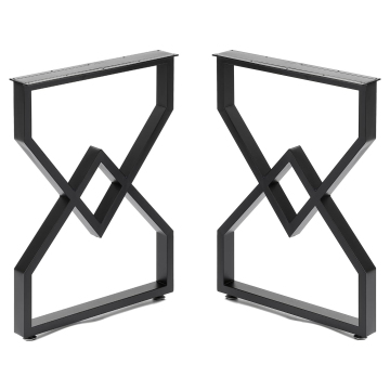 Diamond Shape Metal Table Legs