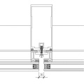 Verborgen frame gordijnwandaluminiumprofielen