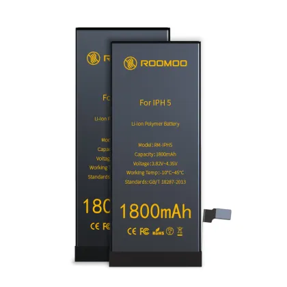 factory direct 3.82V Li-polymer mobile phone portable battery for iphone 5G