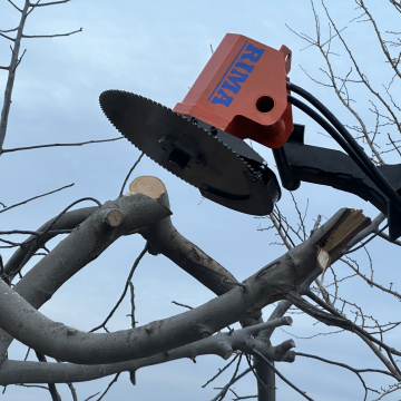High Quality 600Nm Saw Head for 3-8 Ton Excavators - Adjustable Log Cutting Tool