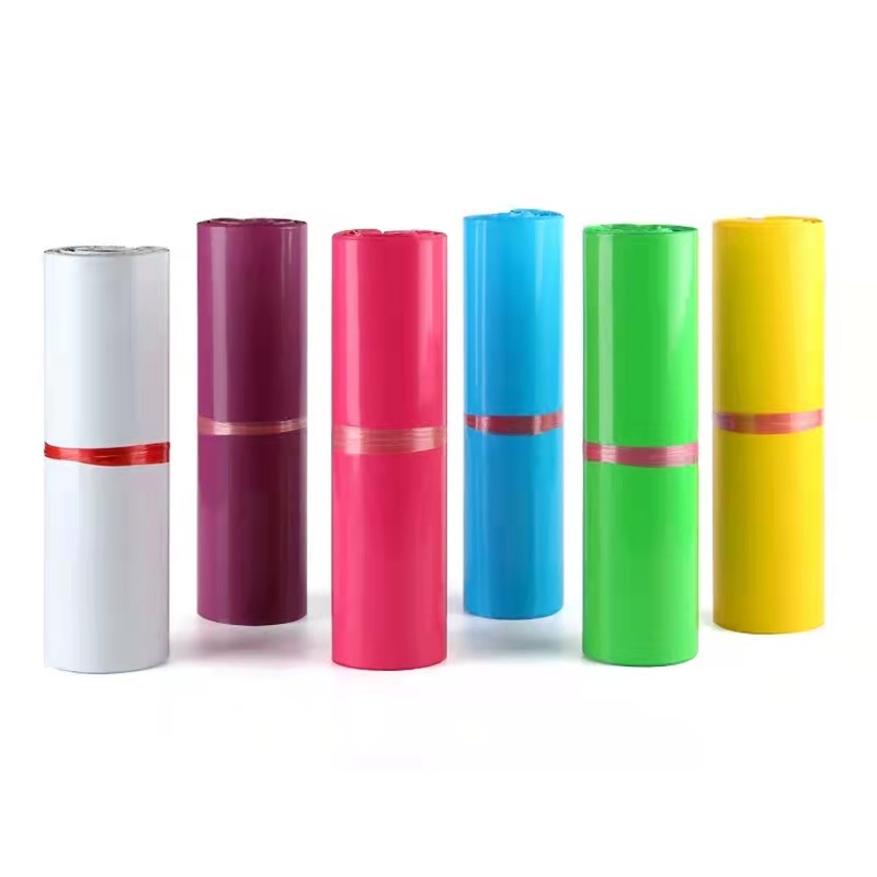 Degradable pla black purple multicolor thick Ldpe plastic delivery express packing post envelope shipping mailer bag4
