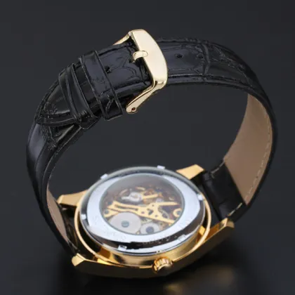 classical style winner vintage mechanical watch