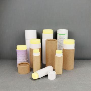 Eco-Friendly Biodegradable Cosmetic Containers: Empty Deodorant Packaging, Lip Balm Tubes & More