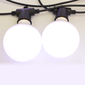 UCS1903 24V 6LEDS D80 LED mentol LED untuk hiasan bangunan dengan penyambung T