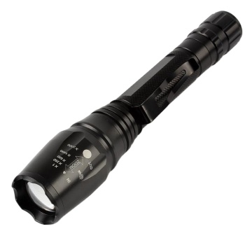 High-Quality 18650 Lithium Battery LED Torch Flashlight with 1200 Lumens and T6 10W Tactical Light HL-F1001