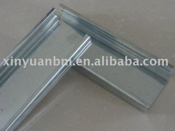 galvanized metal stud and track