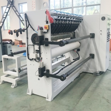Vertical Sanding Paper Cloth Jumbo Roll Slitter Machine