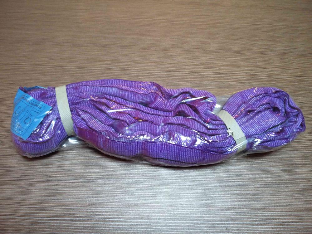 Purple Color 1Ton Polyester Endless Sling Belt