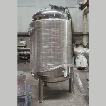 Milk Processing System with 2000L Cooling Heating Tank and SS316L Stainless Steel Juice Mixing Tank