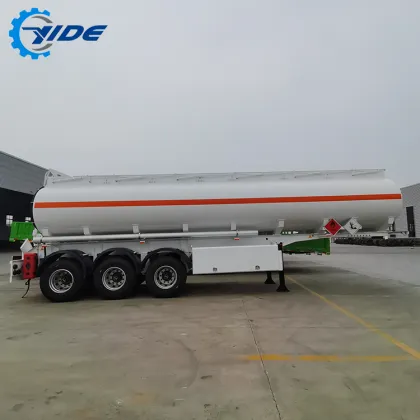 3 Axles Carbon Steel Oil Tanker and Aluminum Fuel Tanker Semi Trailers for Sale