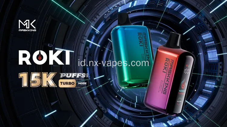 Harga Maskking ROKI 15000 puff Vape