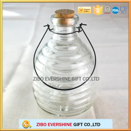 glass wasp and insect catcher wasp trap garden