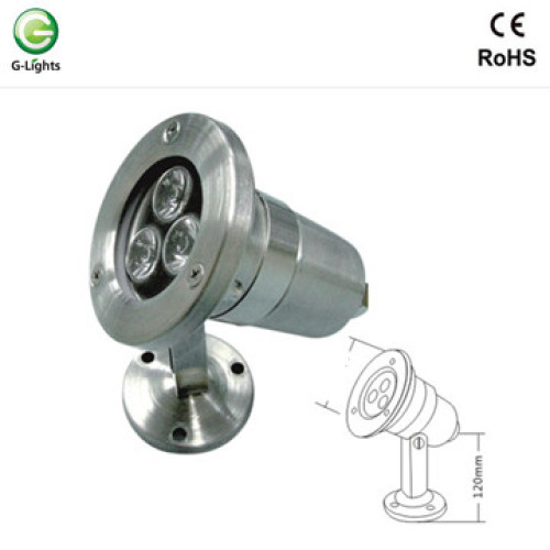 Mini 3watt Bracket Đèn LED dưới nước