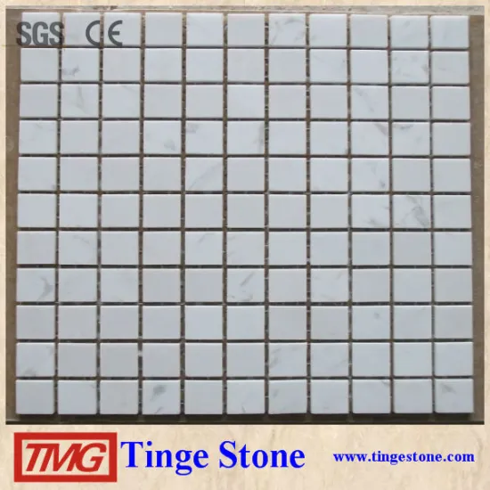 Hot Selling Cheap White Stone Mosaic Tile