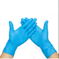 blue nitrile gloves disposable FDA and EN455 approved