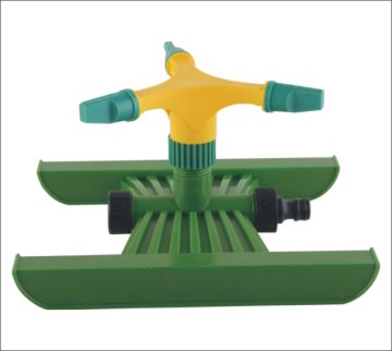 3-Pattern Plastic Impulse Sprinkler with Base