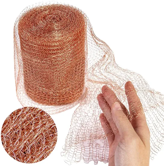 Copper Mesh Roll: Flexible Copper Wire Mesh for Mouse Control