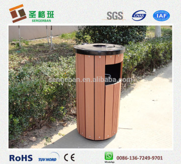 exterior wpc composite waste bin