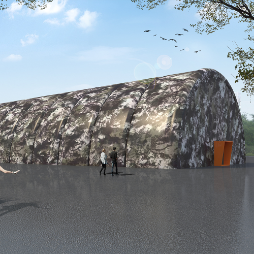 Modular Building Tent Prefabricated Inflatable Structure