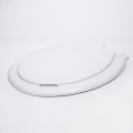 White flushing strap ceramic toilet wc cover