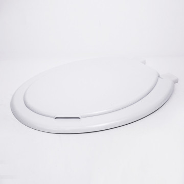 White flushing strap ceramic toilet wc cover