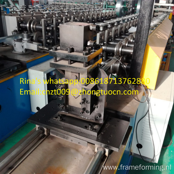 metal struct angle channel roll forming machine