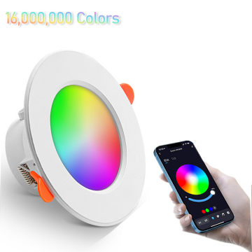 Energy Saving Smart RGB LED Recessed Downlight