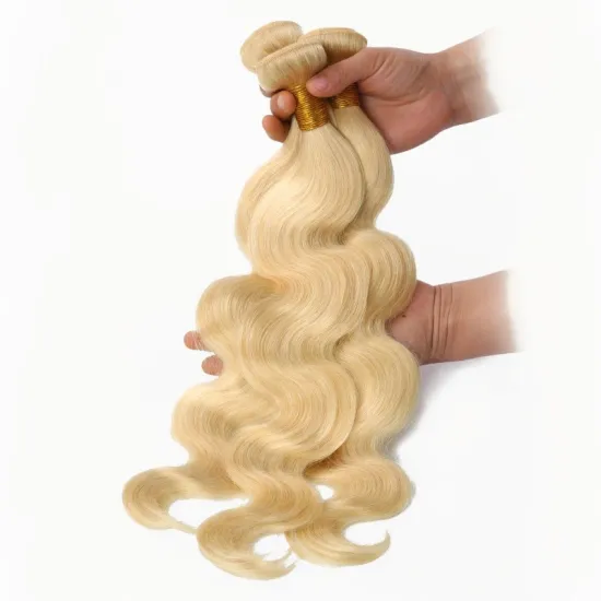 10a SPARK Raw Virgin Brazilian 613 Blond Human Hair Weaving Bundle for Women Weave Remy Hair Extension Blonde Silky Straight