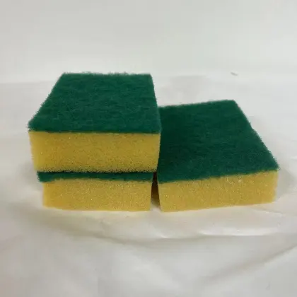 Factory Direct Low MOQ Biodegradable Kitchen Cleaning Sponges and Scouring Pads