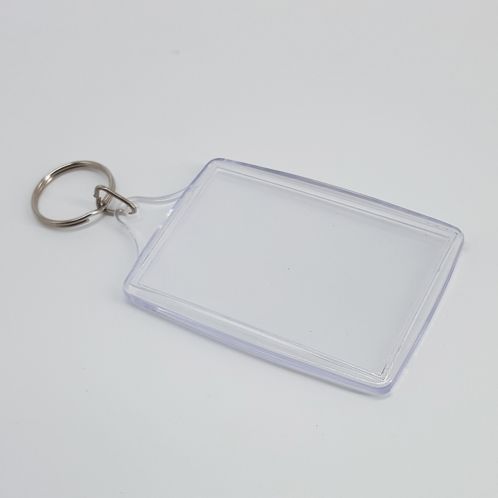 Give-away Gift Vacation Scenery Large Size Clear Keyring