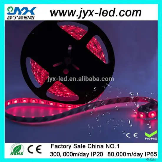 Complete In Specifications Led Strip Dimmer smd 5050 60leds/m full color12v 14.4w outdoor led plant grow light strip