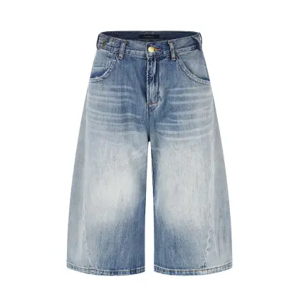 mens summer denim shorts