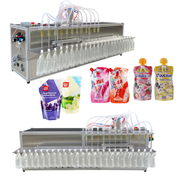 Intelligent Nozzle Bag Type Liquid Filling Machine with One-Click Operation for Chemical Filling