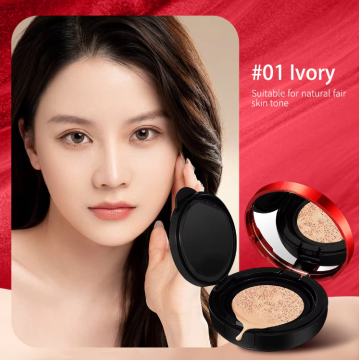 MIDUO OEM Factory 12G Brightening Moisturizer Long Lasting Makeup CC Air Cushion Cream