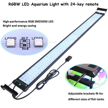 Aquarium LED douce LED LED LED Aquarium Light RGB