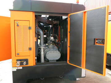 17m3/min 13 bar Skid Mounted diesel screw air compressor