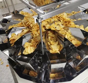 100KGH Automatic Potato Chips Production Line