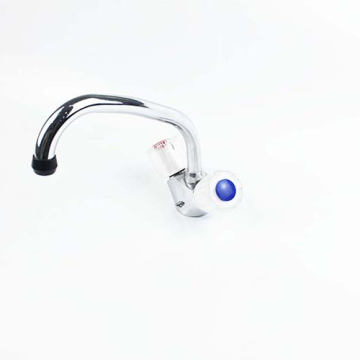 High-Quality Heavy Duty Hand Wheel Basin Faucet with Transparent Design