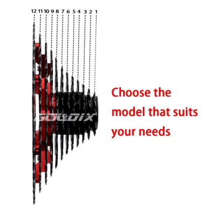 SUNSHINE Bicycle Cassette Black Mountain Bike Freewheel for SHIMANO HG Structure