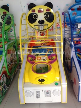 2014 New Children basketball game machine lovely design pig and panader basketball game machine