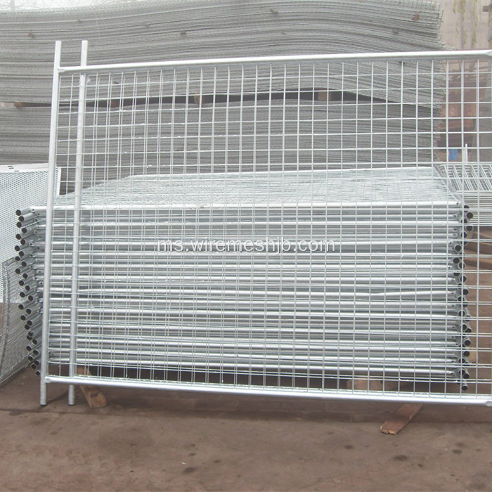 Panel pagar sementara Galvanized Welded Wire