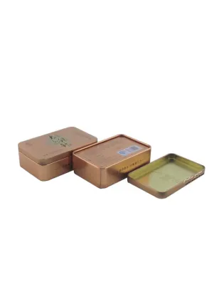 Puerh tea container, Oolong tea storage tin, white tea caddy