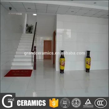 interior decoration 600x600mm thickness 13mm white micro crystal glass floor tile