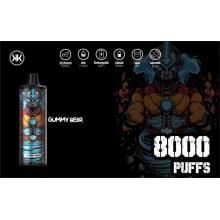 KK Năng lượng ban đầu 8000 Puffs Vape Mod dùng một lần