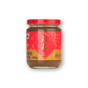 Salsa di prugne in barattolo di vetro 230g