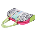 DIY hot sale doodle painting coloring shoulder kids foldable travel bag