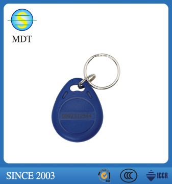 Plastic blank electronic key fob